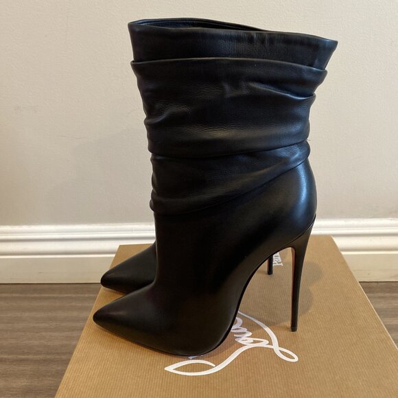 Christian Louboutin Ishtar Booty 120 Calf Leather - Picture 4 of 13